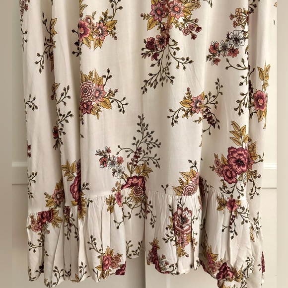 NWOT TORRID Sz. 2 - Multi-Color Floral Print Challis Caplet Skater Dress 🌺 - Picture 7 of 7